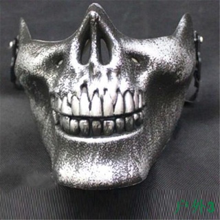 ♗♨[COD]Cool Skull CS Full Face Mask Bike Motorcycle Outdoor Game Sports Protective