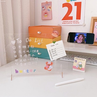 New products✙Oumi Simple transparent acrylic note board message board memo portable mini writing boa