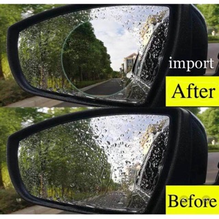 2pcs/pair waterproof and anti fog film rearview mirror (1)