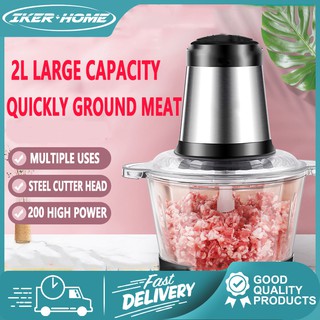 200WMeat grinder household electric small minced meat mixer multifunctional meat grinder