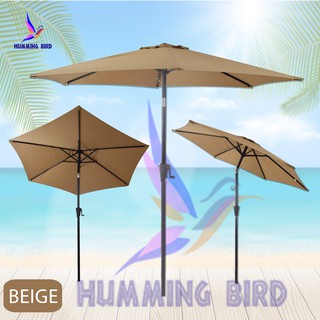 Hummingbird 223cm Heavy Duty Multi functional Umbrella Patio Garden Umbrella Beach Umbrella (8)