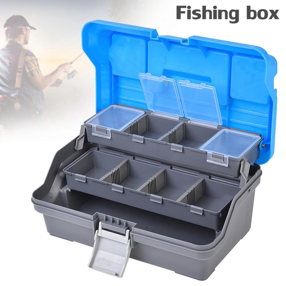 32cmX 19cmX14.5cm 3 Layers Fishing Tackle Box