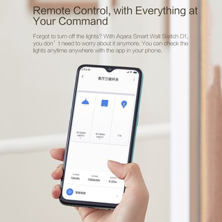 2020 Aqara Smart Wall Switch D1 Zigbee Wireless Remote Control Key Light Switch Neutral Fire Wire Triple button For smart home (2)