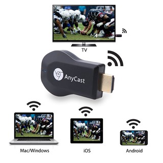 M2 Plus TV stick Wifi Display Receiver Anycast DLNA Miracast Airplay Mirror Screen HDMI Adapter Android IOS Mirascreen Dongle