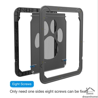 Pet Screen Door Magnetic Self-Closing Sturdy Sliding Doggy Screen Door for Dog Cat (3)