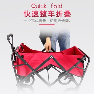 Outdoor multifunctional Trolley Folding Shopping Folding Trolley Household Pull Tool Trolley Tool (5)