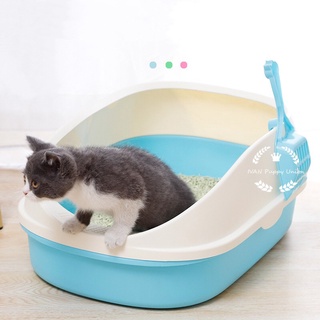 ◙[Pet Shop]Large Cat Litter Box w/ Scoop