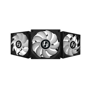 LIAN LI ST120-3 Black Cooling Fan (3pcs) (ST120-3B) (3)