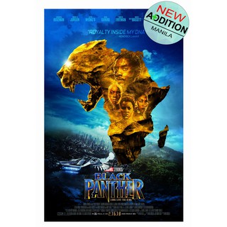 BLACK PANTHER Poster Glossy Paper Marvel 33CM x 50CM