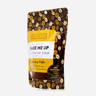 Bath Favorites Wake Me Up Sugar Body Scrub 350g – Brightening Coffee