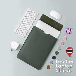 Leather Laptop Sleeve Water Proof with Mouse Pad for 13 inch and 15.6 inch