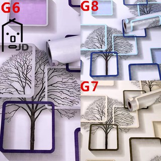 wallpaper sticker for bedroom 10MX45CM PVC Self adhesive Waterproof Home Decor Living Romm wall BHW