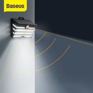 Baseus LED Solar Light Outdoor Solar Garden Lights Motion Sensor Wall Lamp Waterproof Solar Powered
