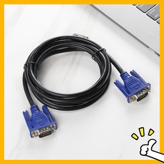 1080P VGA to VGA Cable 3+4 1.5m 1080P for Display TV Laptop Male to Male Cable Gold-Plated