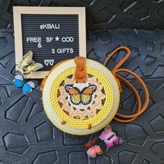 Authentic Bali Rattan Bag with FREEBIES (6)