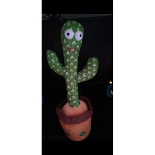 Dancing Cactus with recording and lights