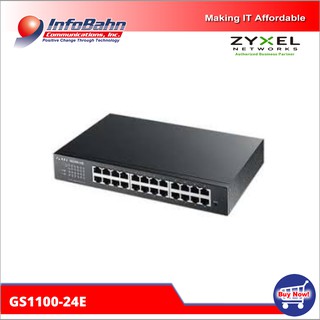 Zyxel GS1100-24E 24-port GbE Unmanaged Switch (GS1100-24E)