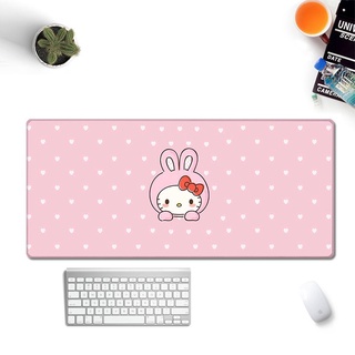 Jly7 Cute Kitten Mouse Pad Oversized Seaming Student Computer Mouse Non-slip Notebook Pad Office Key