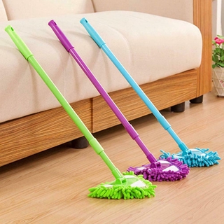 Lazy Cleaning Mop Triangle Can Extend 360 Degrees No Dead Ends Retractable Mop with Cloth Head