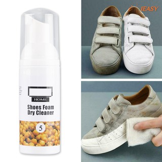 White Shoes Cleaner Whiten Refreshed Polish Cleaning Tool Casual Shoe Sneakers 50ml (1)