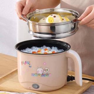 Rice Cookers✎✴1.8L Portable Multifunction Mini Hot Pot Electric Rice Cooker Steamer-Z268