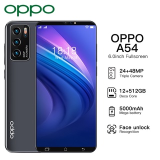OPPO Phone A54 Cellphone sale12GB + 512GB 5000mAh 6.0inch Mobile Phone Smartphone 5G cellphone COD