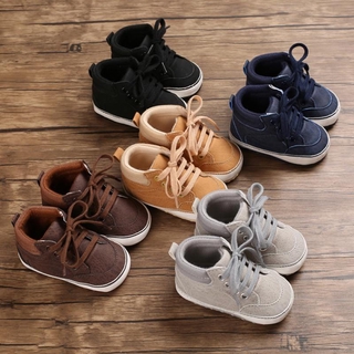 Baby Boys Shoes Newborn Infant Soft Sole Non-Slip Crib Sneakers First Walkers Casual Toddler Walking Shoes For 0-18 Months