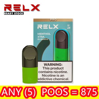 【In Stock】Autherntic RELX Infinity Pods Vape Pod Compatible with Relx Infinity Menthol Xtra (1)