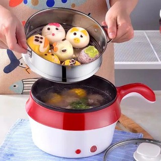 CQW Korean version 1.5L multifunctional non-stick electric steamer rice cooker frying pan cookingpot