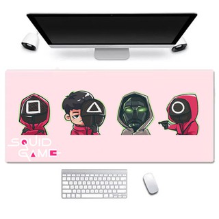 (SQUID game) mouse pad oversized desk cushion boys and girls cute computer keyboard pad DIY