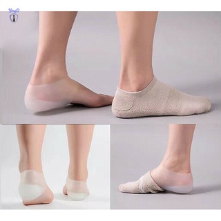 【spot goods】┋►Ym 1 Pair Invisible Height Lift Heel Pad Sock Liners Increase Insole Pain Relieve for (7)