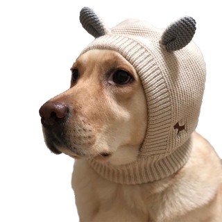 ☍▧Winter Dog Cap Warm Knitted Pet Cat Hat Pet Clothe Funny Cosplay Pet Cap Dog Cosplay Supplies Pet
