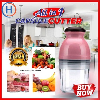 HEKKAW Capsule Cutter Food Juicer Processor