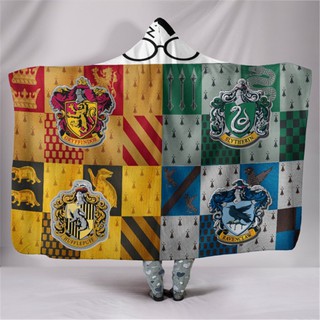 [20 Patterns] Harry Potter 3D Digital Printed High Quality Hooded Blanket