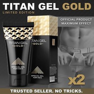 【PHI local stock】 original Authentic Titan Gel Gold w/ User Manual