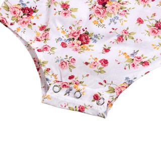 Summer Lovely Baby Girls Floral Romper+Mini Skirts (8)