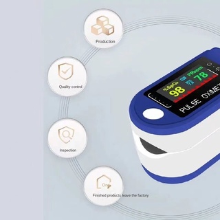 Spot✥Factory stock medical oximeter finger clip household blood oxygen saturation finger pulse heart (3)