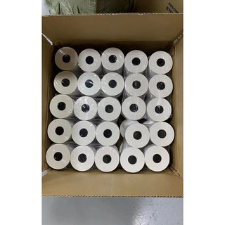 TOP ONE STORE Thermal Paper 80x80 Standard Size (50 rolls) 1 box