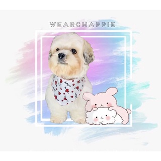 WEARCHAPPIE -Standard reversible love pet bandana (1)