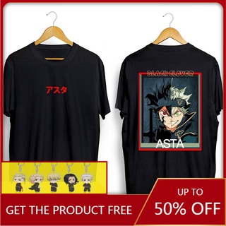 Anime Black Clover Cosplay T-shirt Asta Short Sleeve Unisex Tee Shirt Graphic Casual Tops Loose Apparel