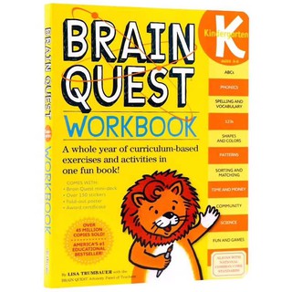 Brain Quest Workbooks for Preschool, Kinder, Grade 1 Brand New