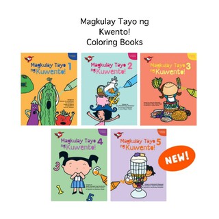 Magkulay Tayo ng Kwento Adarna House Coloring Books