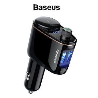 BASEUS Bluetooth Music Player FM Transmitter Car Charger Kit (1)
