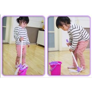 Kids Simulation Pretend Play Toy House Play Cleaning Toys Helper Baby Educational Working Housework Sweeping Mop For Girls Gift (7)