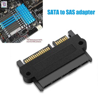 MG SFF-8482 SAS To SATA 22 Pin 180 Angle Hard Converter Adapter Disk @PH