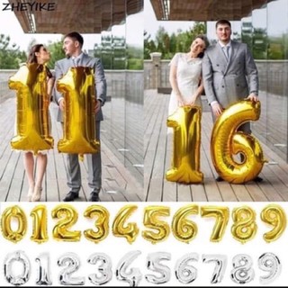 32″Number Foil balloon（0 to 9）party needs
