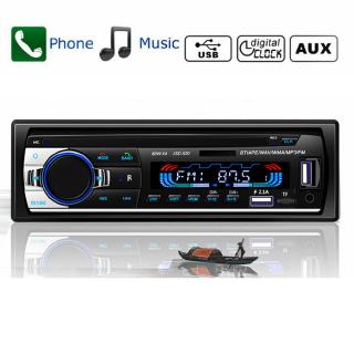 [Ready Stock]Single 1DIN Car MP5 MP3 Player Bluetooth USB Receiver AUX IN Stereo Audio Radio