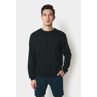 Penshoppe Men's Basic Pullover (Black)