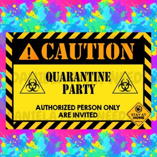 Caution Banner/Tarpaulin/Poster ONLY