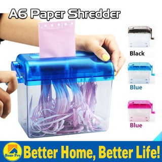 A6 Manual Hand Paper Shredder Document File Handmade Straight Cutting Machine Tool for School Office (1)